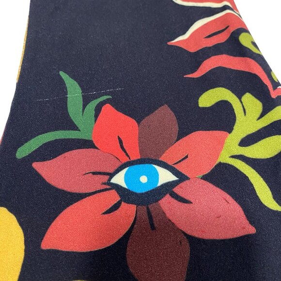 Farm Rio Calla Flare Retro Floral Pants‎ Size S - Picture 6 of 14